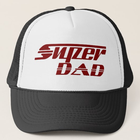 Casquette Super papa (Devant)