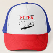 Casquette Super papa (Devant)