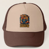 Casquette Super Papa Mode : Toujours Activé (Devant)