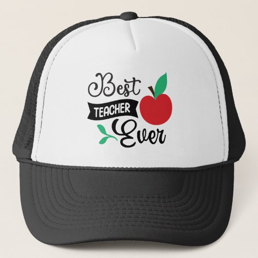 Casquette Super prof coolissime ever art de mots (Devant)