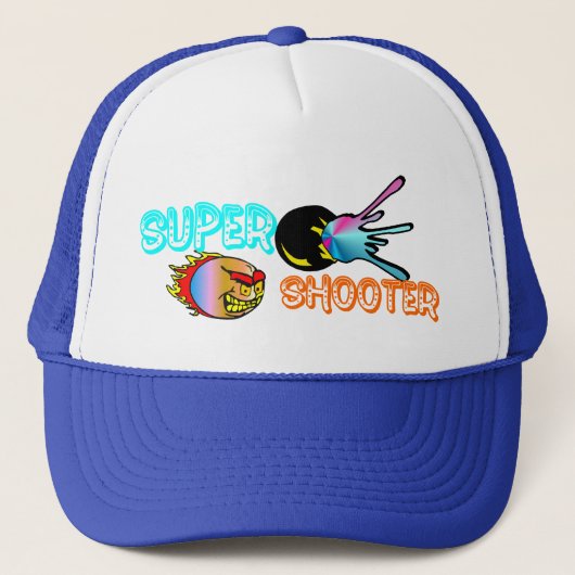 CASQUETTE SUPER SHOOTER DE PINTBALL (Devant)