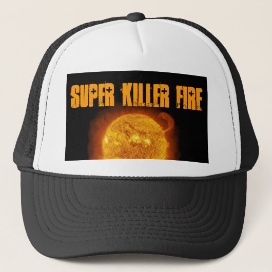 Casquette superbe de camionneur du feu de tueur (Devant)