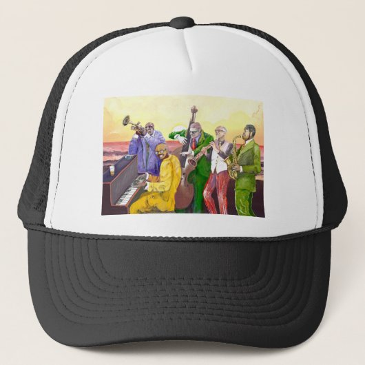 Casquette superbe de jazz-band (Devant)