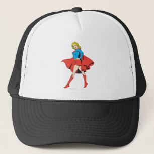 Casquette Supergirl frappe un poteau
