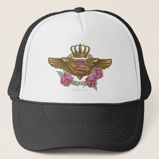 Casquette Supergirl Golden Wings (Devant)