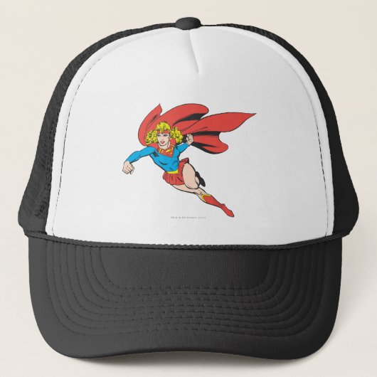 Casquette Supergirl Leaps and Punches (Devant)