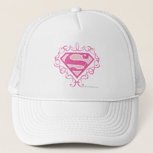 Casquette Supergirl Pink Stripes (Devant)