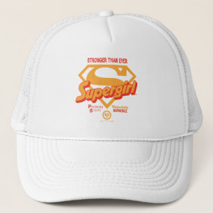 Casquette Supergirl plus forte que jamais Retro Graphic