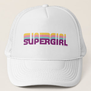 Casquette Supergirl Retro Colorshift Graphic