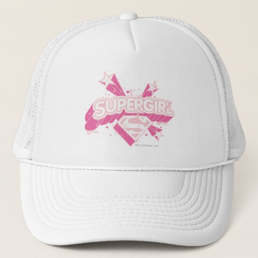 Casquette Supergirl Stars et Logo (Devant)