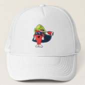 Casquette Superhero comme pompier (Devant)