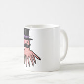 Casquette supérieur et tasse rose de poulpe de (Devant droit)