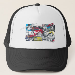 Casquette Superman Comic Book Collage