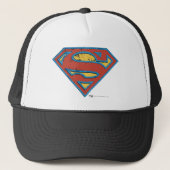 Casquette Superman S-Shield | Bleu Plan - Logo (Devant)