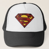 Casquette Superman S-Shield | Logo rouge foncé (Devant)