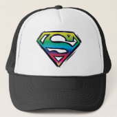 Casquette Superman S-Shield | Rainbow Logo (Devant)