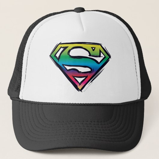 Casquette Superman S-Shield | Rainbow Logo (Devant)