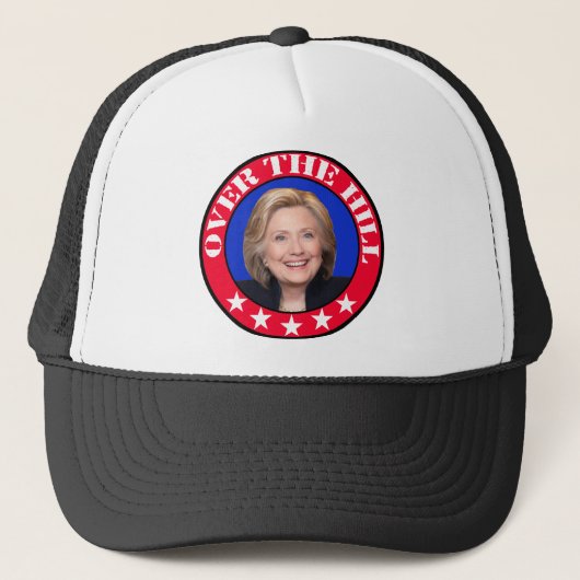 CASQUETTE SUR LA COLLINE - CLINTON ANTI-HILLARY (Devant)