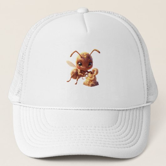Casquette Sur les traces de l'or des fleurs.4 (Devant)