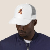 Casquette Sur les traces de l'or des fleurs.4 (En situation)
