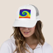 Casquette Surf arc-en-ciel (En situation)