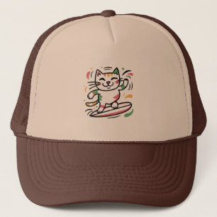 Casquette Surf de chat