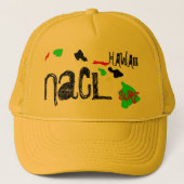 Casquette Surf D'EAU DE SEL NaCL HAWAII (Devant)