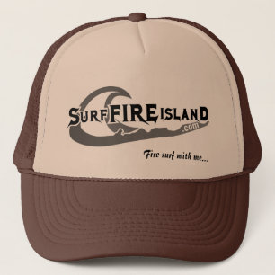 Casquette Surf-Feu-Île, surf du feu avec moi…