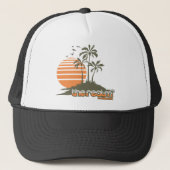 Casquette Surf tropical (Devant)
