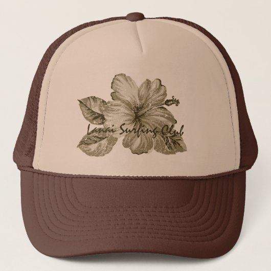 Casquette surfant de camionneur de club de Lanai (Devant)