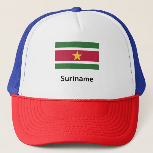 Casquette Suriname Flag (Devant)