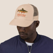 Casquette Surligneur de pêche à la mouche (En situation)