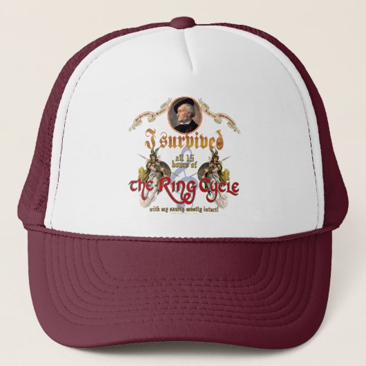 Casquette Survivant de cycle d'anneau (Devant)