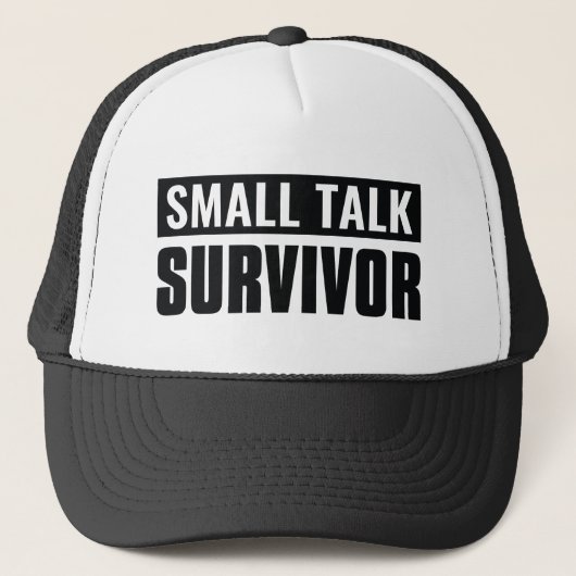 Casquette Survivant de la petite conférence (Devant)