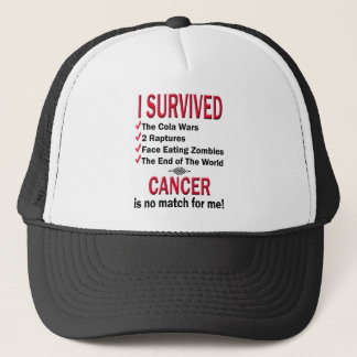Casquette Survivant - Le cancer n'a rien à voir