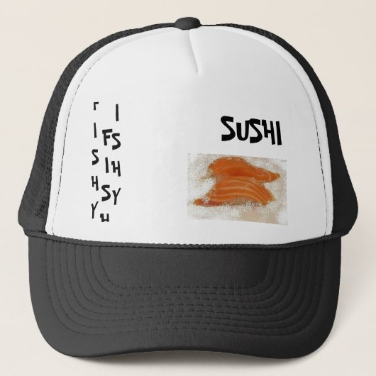 CASQUETTE SUSHI DE POISSON (Devant)