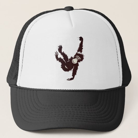 Casquette Suspendre le singe (Devant)