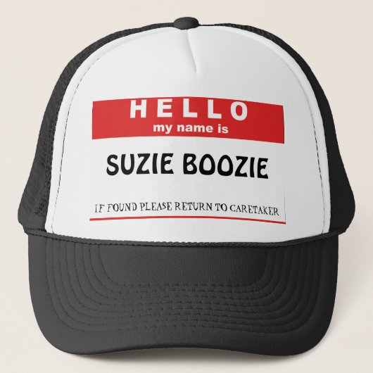 CASQUETTE SUZIE BOOZIE (Devant)