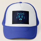 Casquette sweatshirt de conception de loup (Devant)