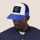 Casquette sweatshirt de conception de loup (En situation)