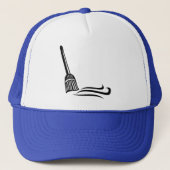 Casquette Sweeping Broom - Clean Sweep Trucker Hat (Devant)