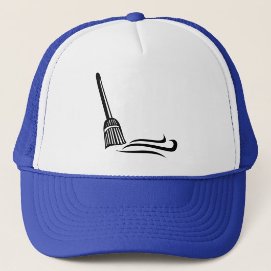 Casquette Sweeping Broom - Clean Sweep Trucker Hat (Devant)