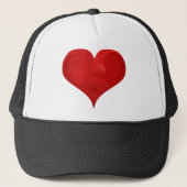 Casquette Sweet Red Valentine Love Heart (Devant)
