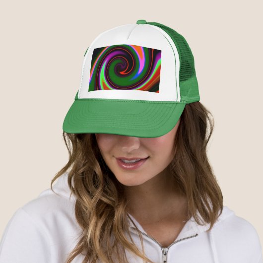 Casquette Swirl Retro (En situation)