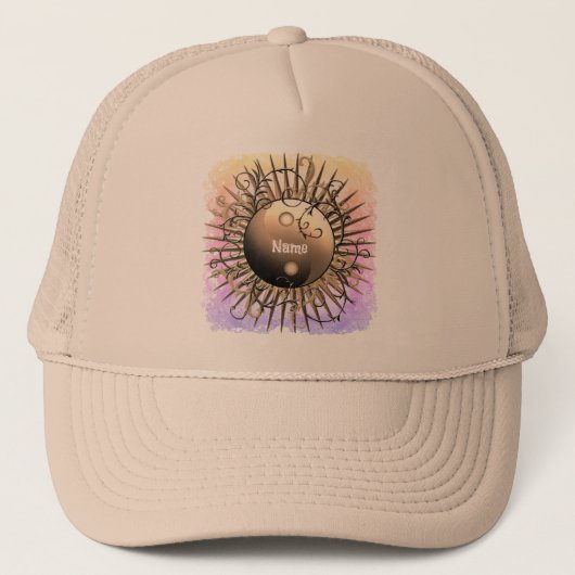 Casquette Swirl Yin Yang (Devant)