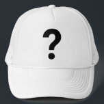 Casquette ? Symbole brodé de la marque de question sur<br><div class="desc">? - symbole de point d'interrogation. Un point d'interrogation au lieu d'une ampoule pour symboliser la confusion au lieu d'une grande idée !</div>