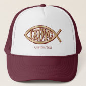 Casquette Symbole chrétien Ichthys (Devant)