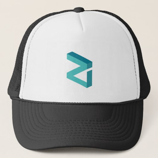 Casquette SYMBOLE cool Zilliqa Cryptomonnaie (Devant)