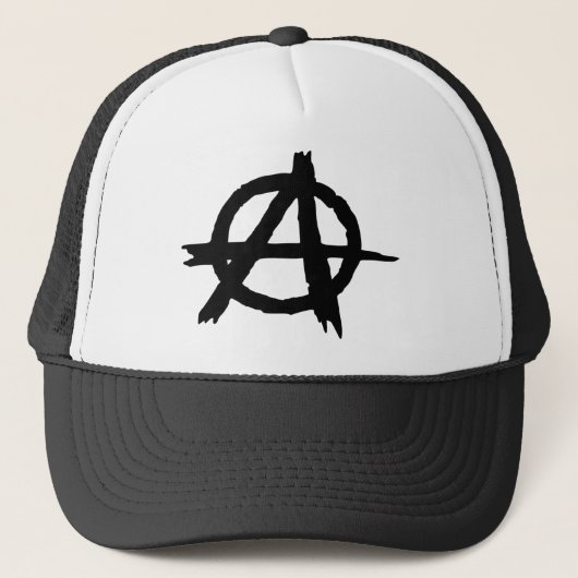 Casquette Symbole d'anarchie (Devant)