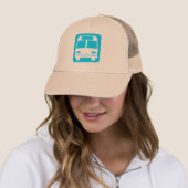 Casquette Symbole de bus - Sky Blue (En situation)